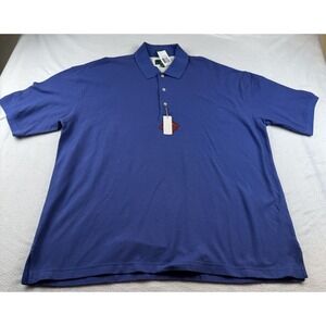 Outer Banks Polo Shirt Men's Size 2XL NWT Blue Egyptian Cotton